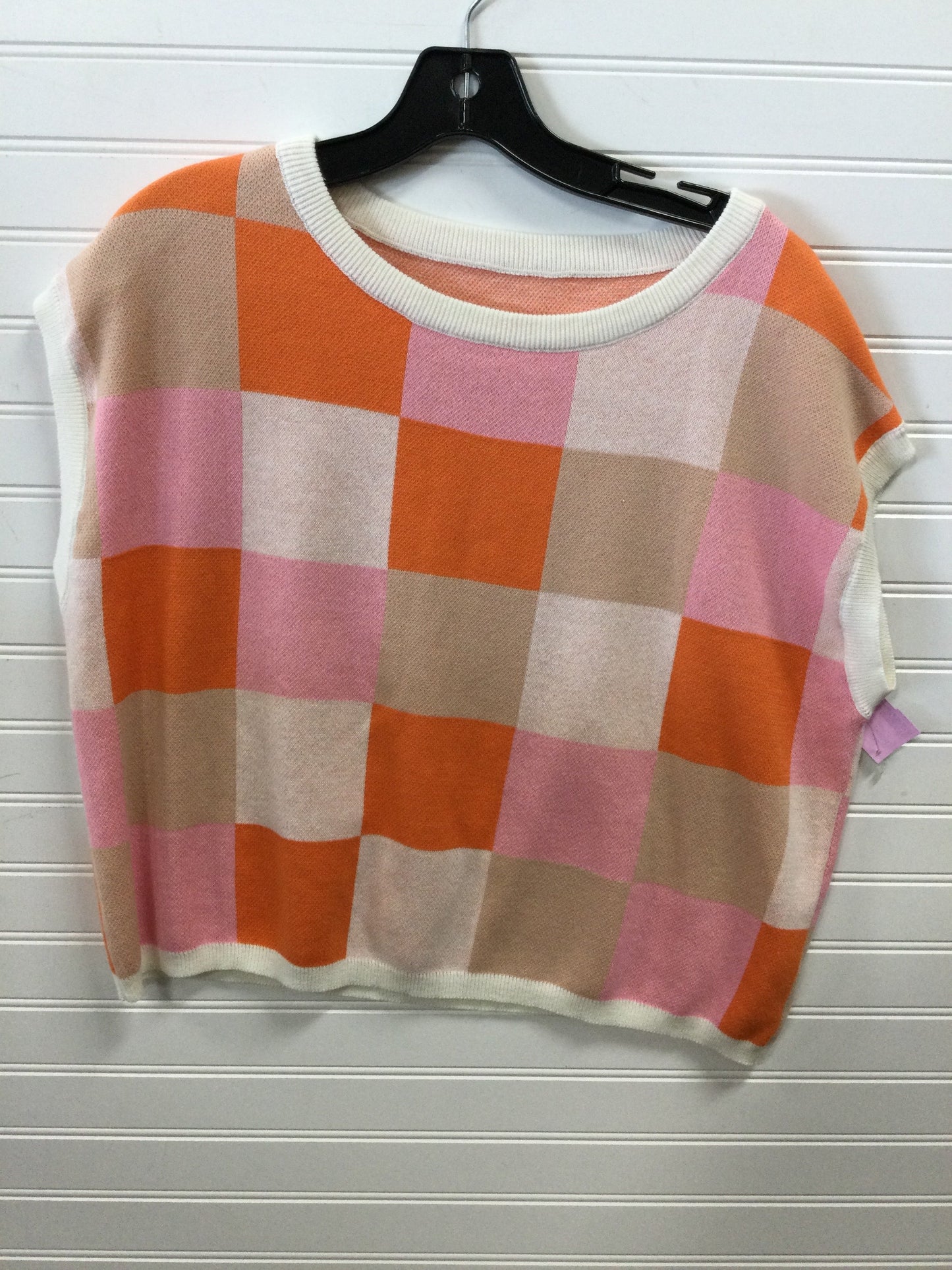 Top Sleeveless By Cmc In Multi, Size:L