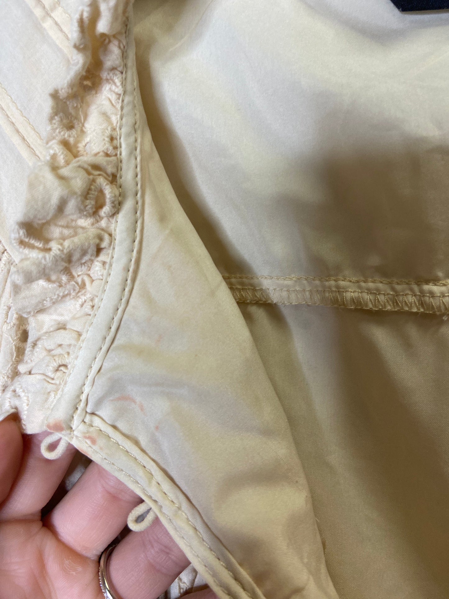 Top Short Sleeve By Btfbm In Cream, Size: Xxl