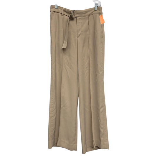 Pants Wide Leg By Banana Republic In Tan, Size:4