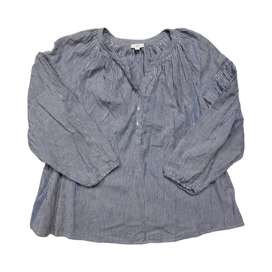 Top Ls By J. Jill In Striped Pattern, Size:2X