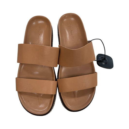 Sandals Flats By Madewell In Brown, Size:7