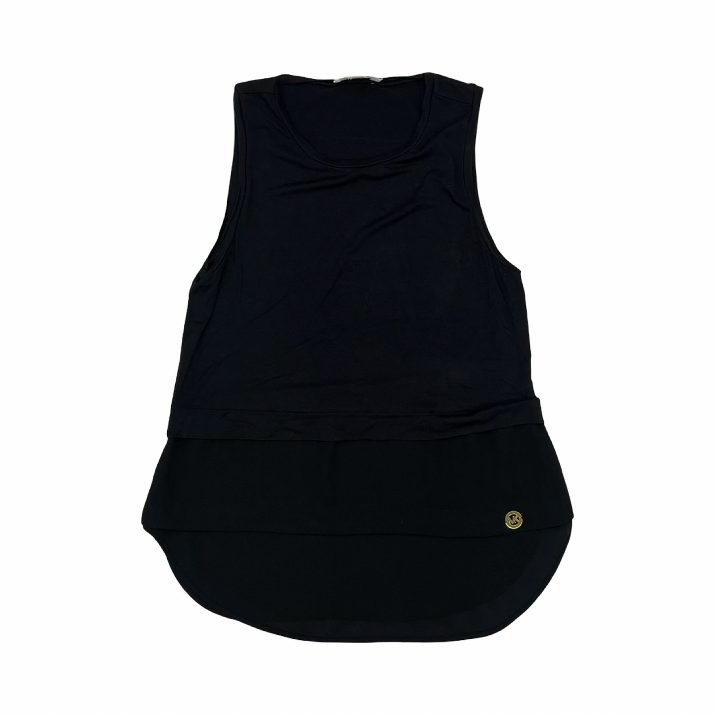 Top Sleeveless Designer By Michael Kors In Black, Size:M