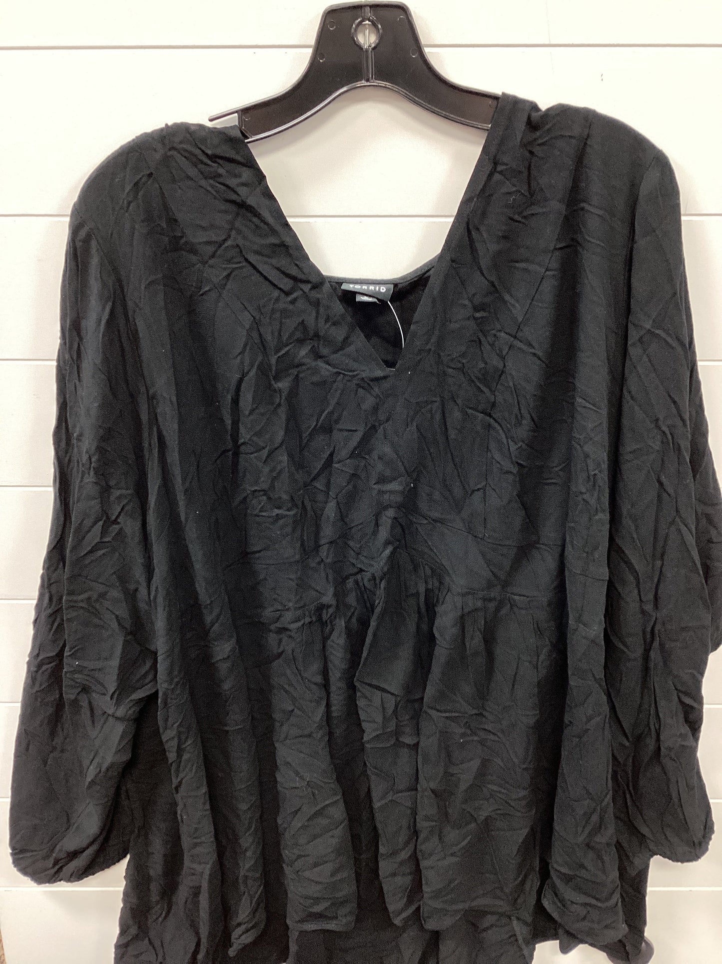 Top Ls By Torrid In Black, Size:4X