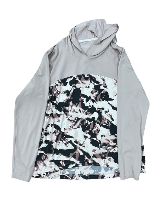 Athletic Top Ls Hoodie By Under Armour In Black & Pink, Size:Xl