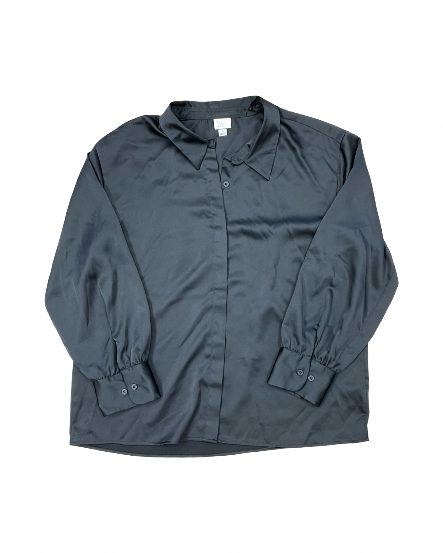 Top Ls By A New Day In Black, Size:L