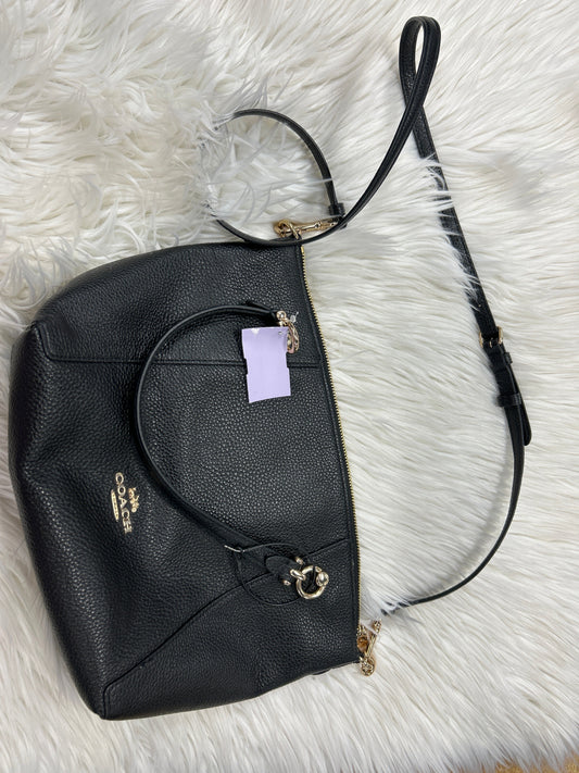 Handbag By Coach In Black, Size:Medium