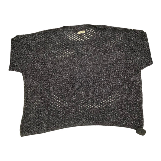 Sweater By Pilcro In Black & Silver, Size:Xl