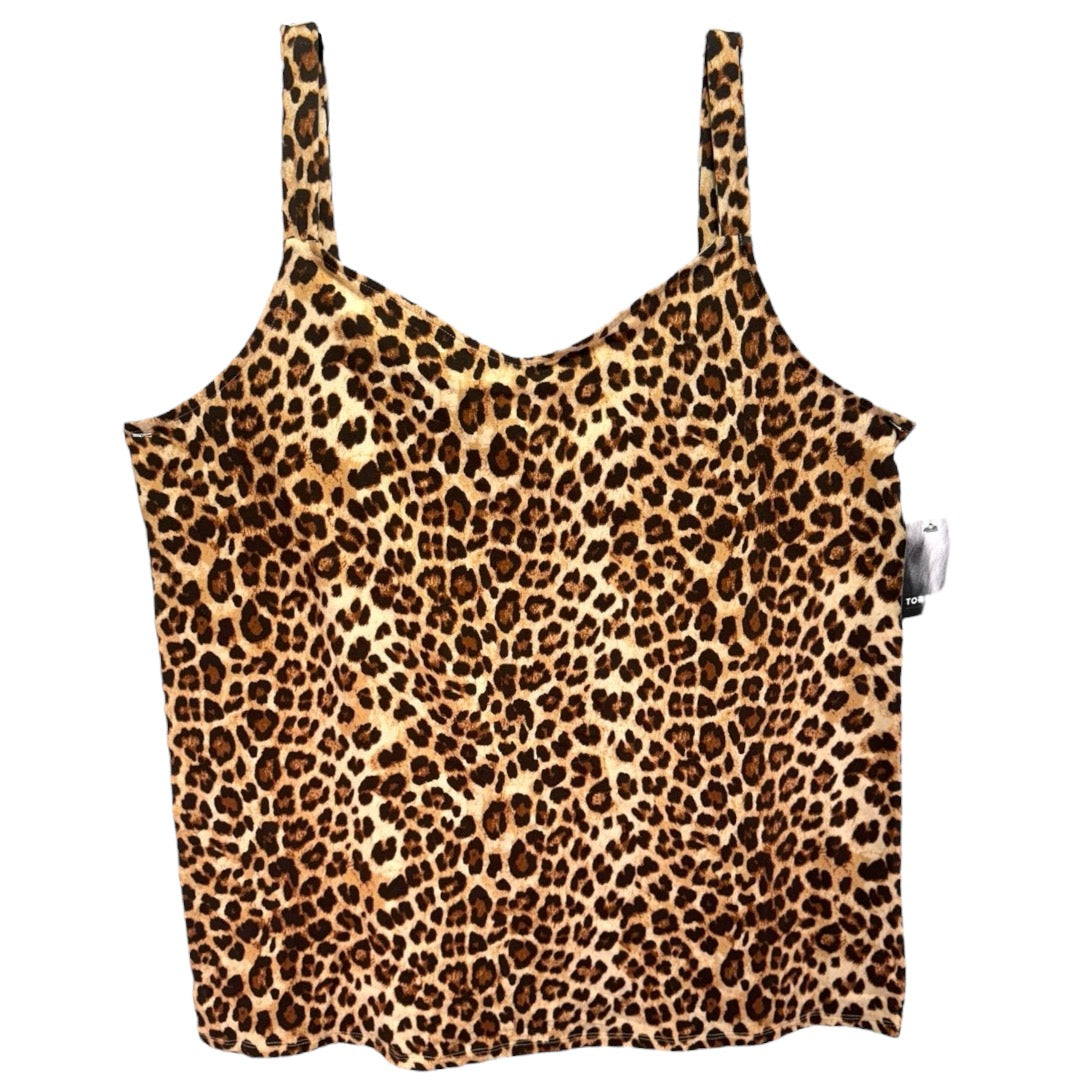 Tank Top By Torrid In Leopard Print, Size: 4X