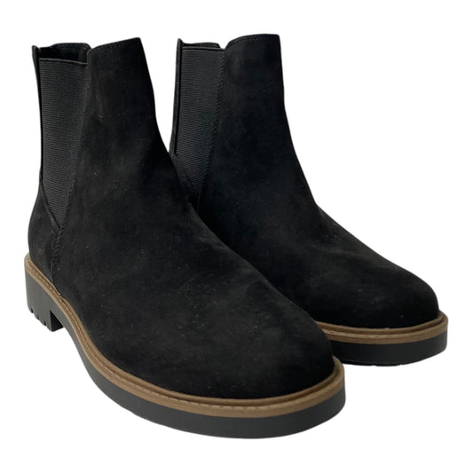 Boots Ankle Flats By Esprit In Black, Size:6.5