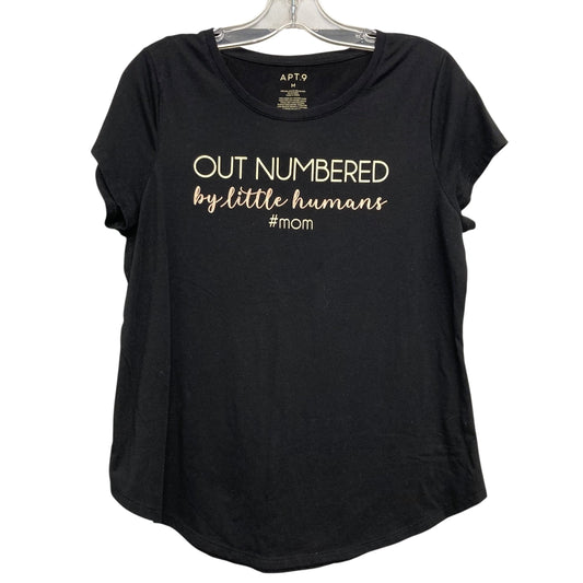 Top Ss Basic By Apt 9 In Black, Size:M