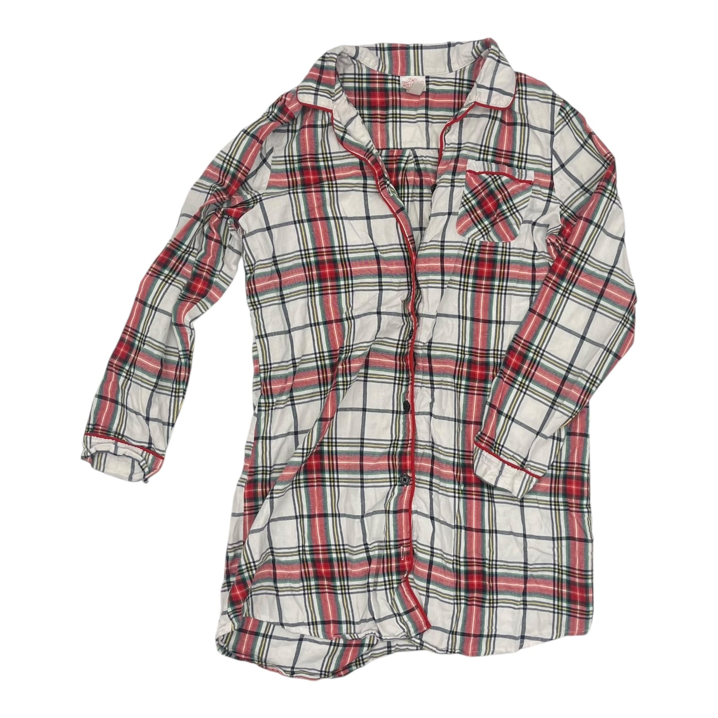 Nightgown By Target In Plaid Pattern, Size:L