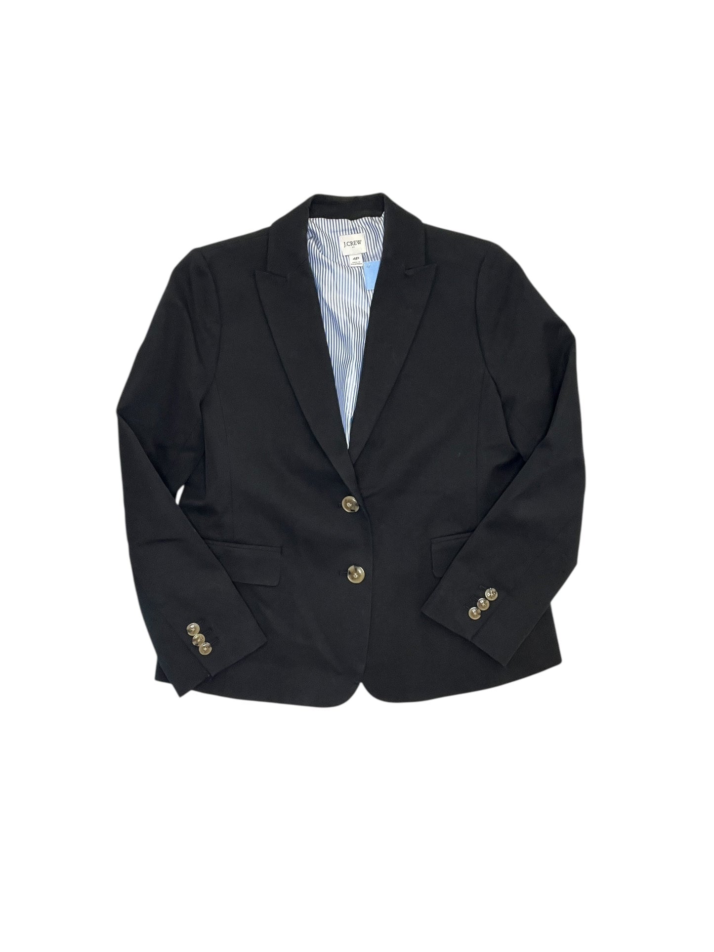 Blazer By J. Crew In Black, Size:Sp