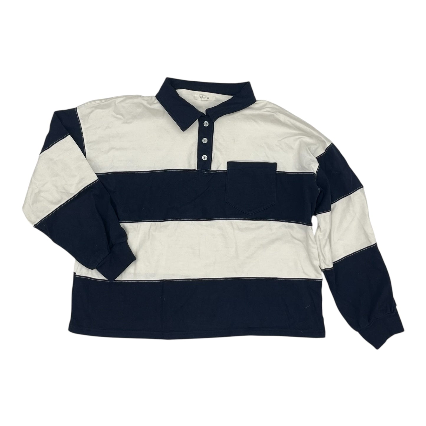 Top Ls By Maurices In Blue & White, Size:S