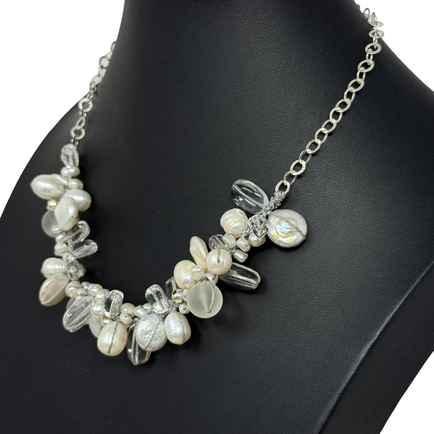 Effervescence Pearl & Quartz Necklace By Silpada