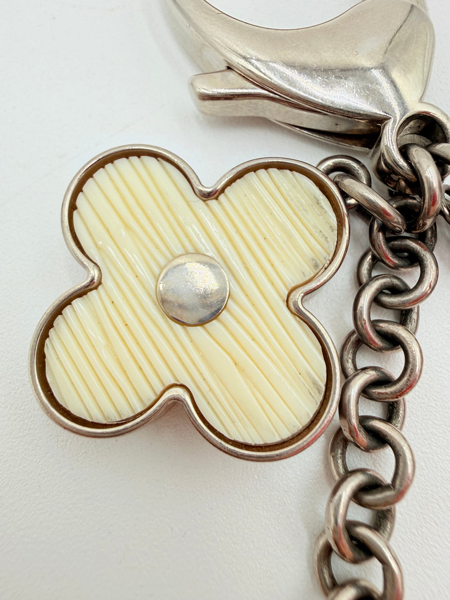 Key Chain Luxury Designer By Louis Vuitton In White