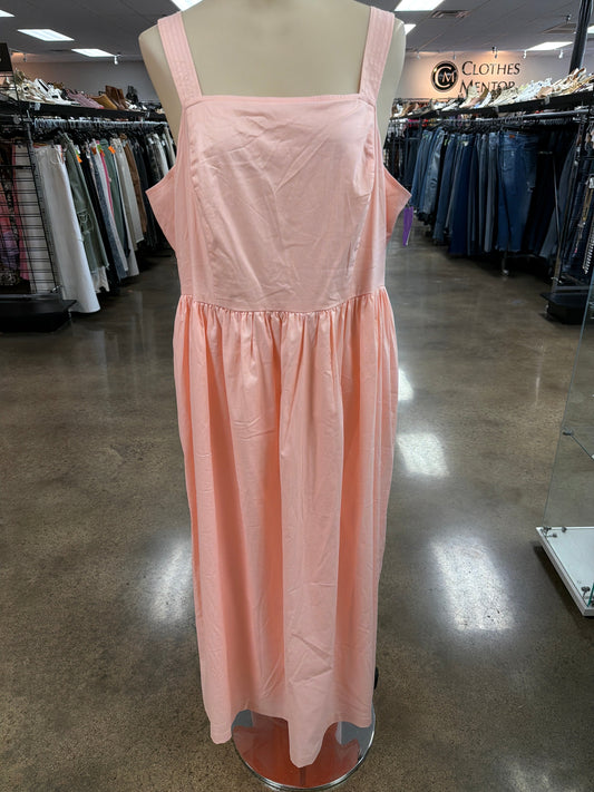 Dress Casual Maxi By Lane Bryant In Pink, Size:18