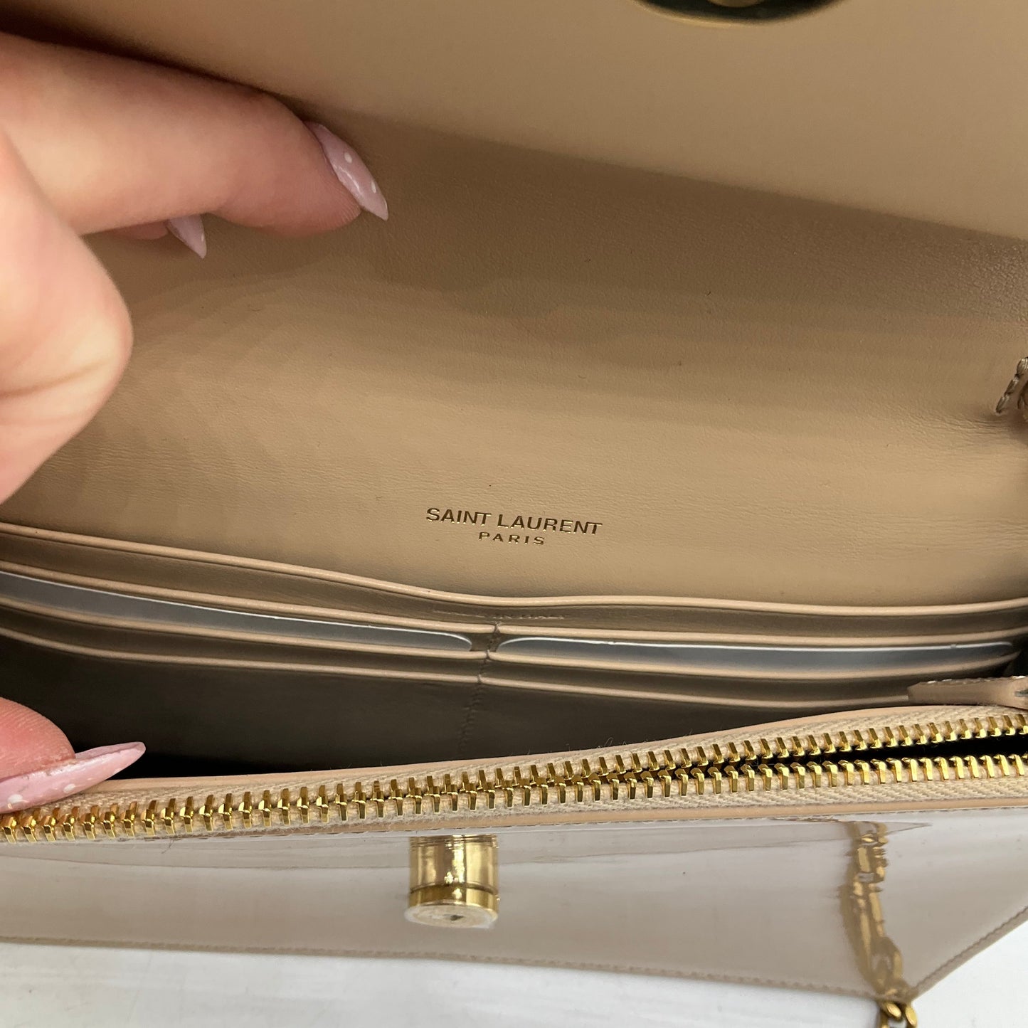 Handbag Luxury Designer By Yves Saint Laurent, Size: Small