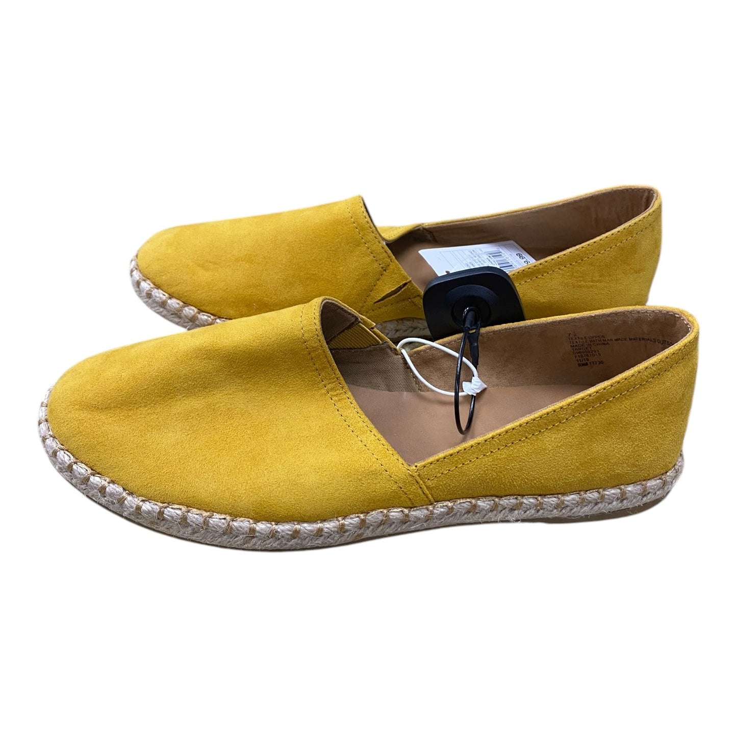 Shoes Flats By A New Day In Yellow, Size:7.5