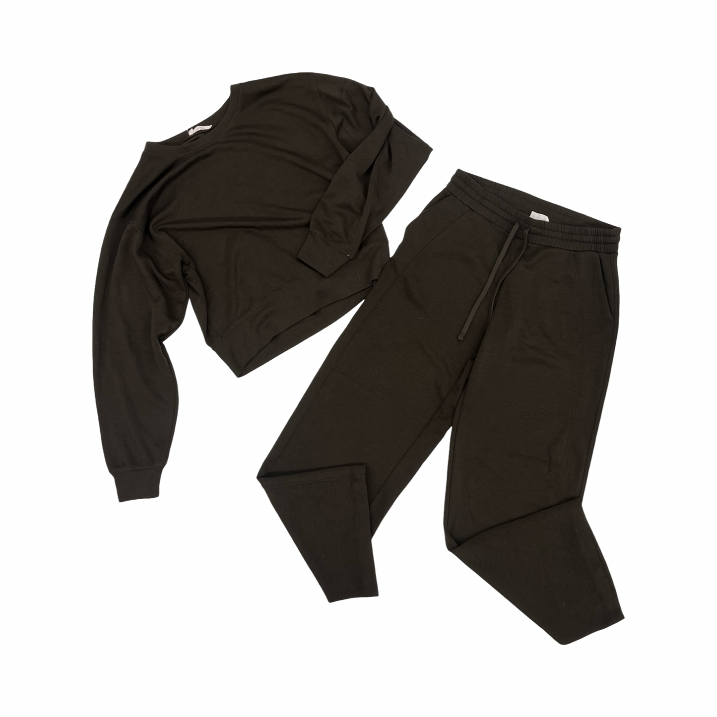Lounge Set Pants By Double Zero In Brown, Size:M