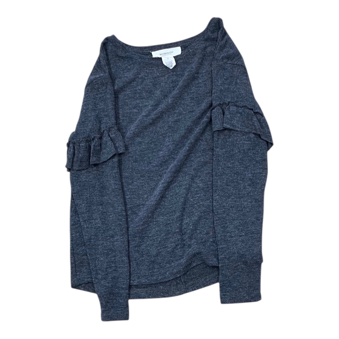 Top Sleeveless By Workshop In Grey, Size:S