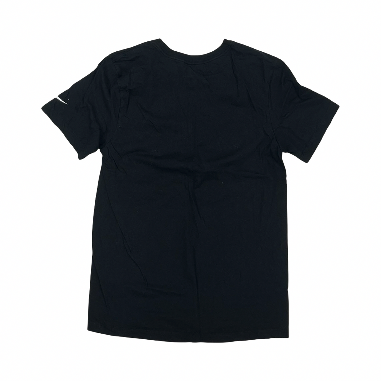 Athletic Top Ss By Nike In Black & Orange, Size:S