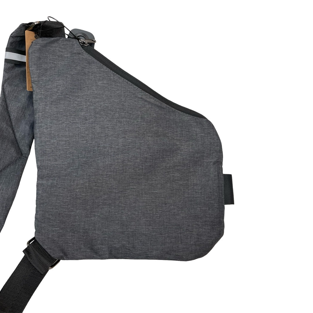 Handbag By Cmc In Grey, Size:Small