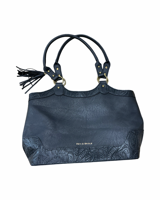 Handbag By Clothes Mentor In Black, Size:Large