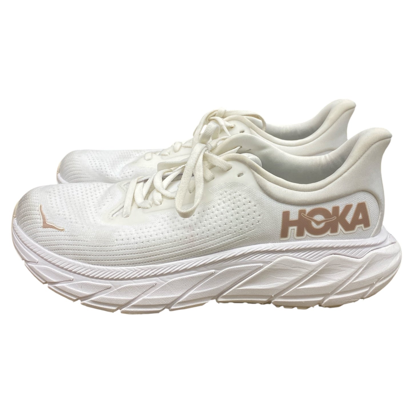 Shoes Athletic By Hoka In Cream, Size:9.5