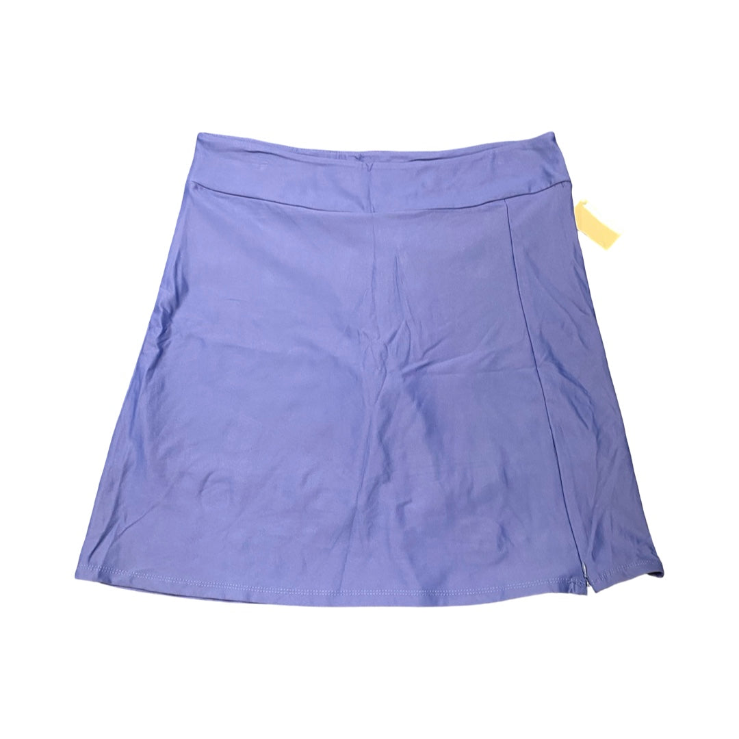 Athletic Skort By Lulu B In Blue, Size:L
