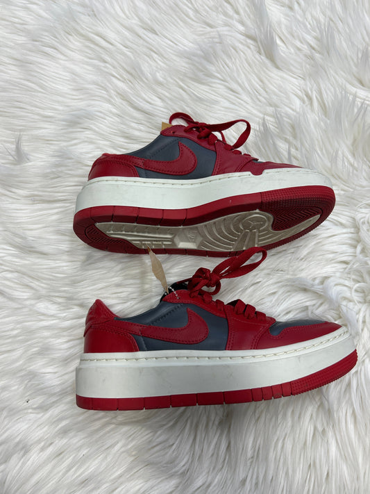 Shoes Sneakers Platform By Nike In Red, Size:6