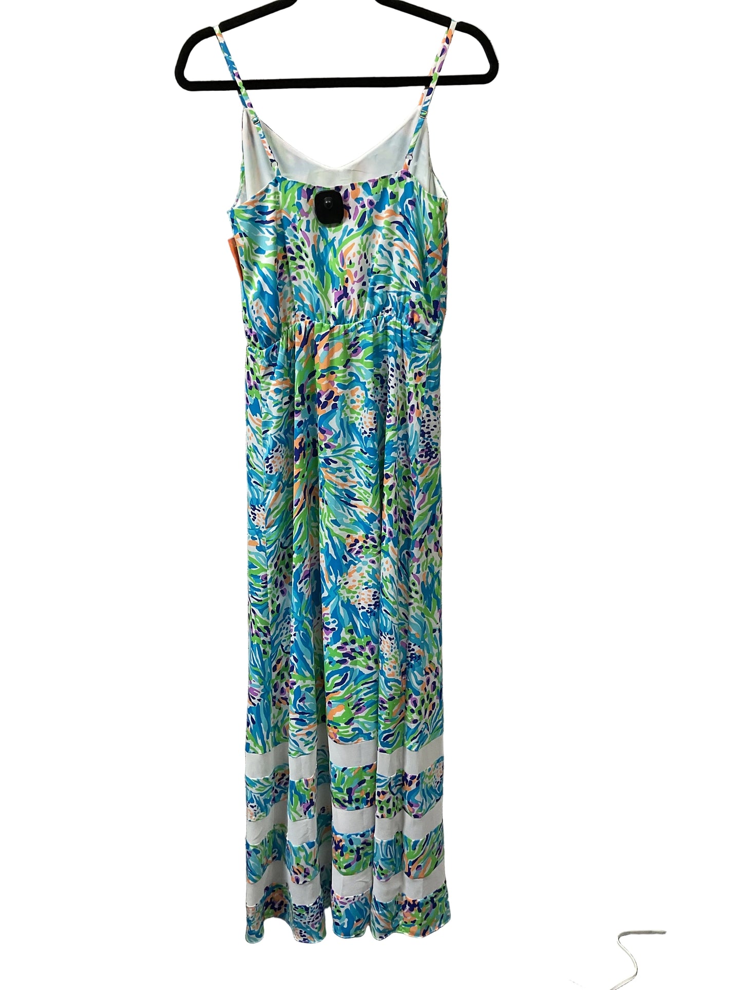 Dress Designer By Lilly Pulitzer In Blue & Green, Size:S