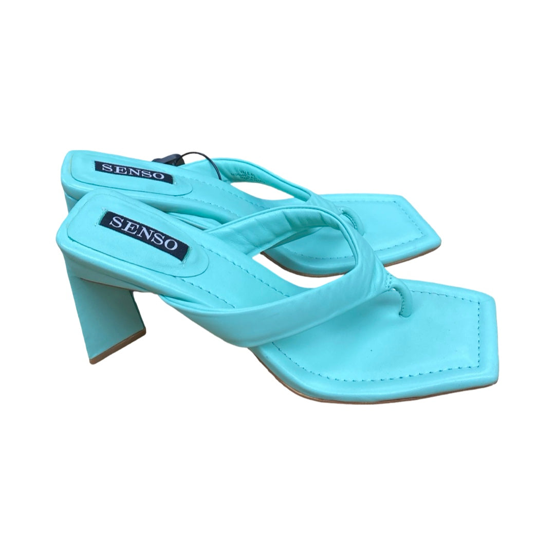 Shoes Designer By  SENSO In Teal, Size:10