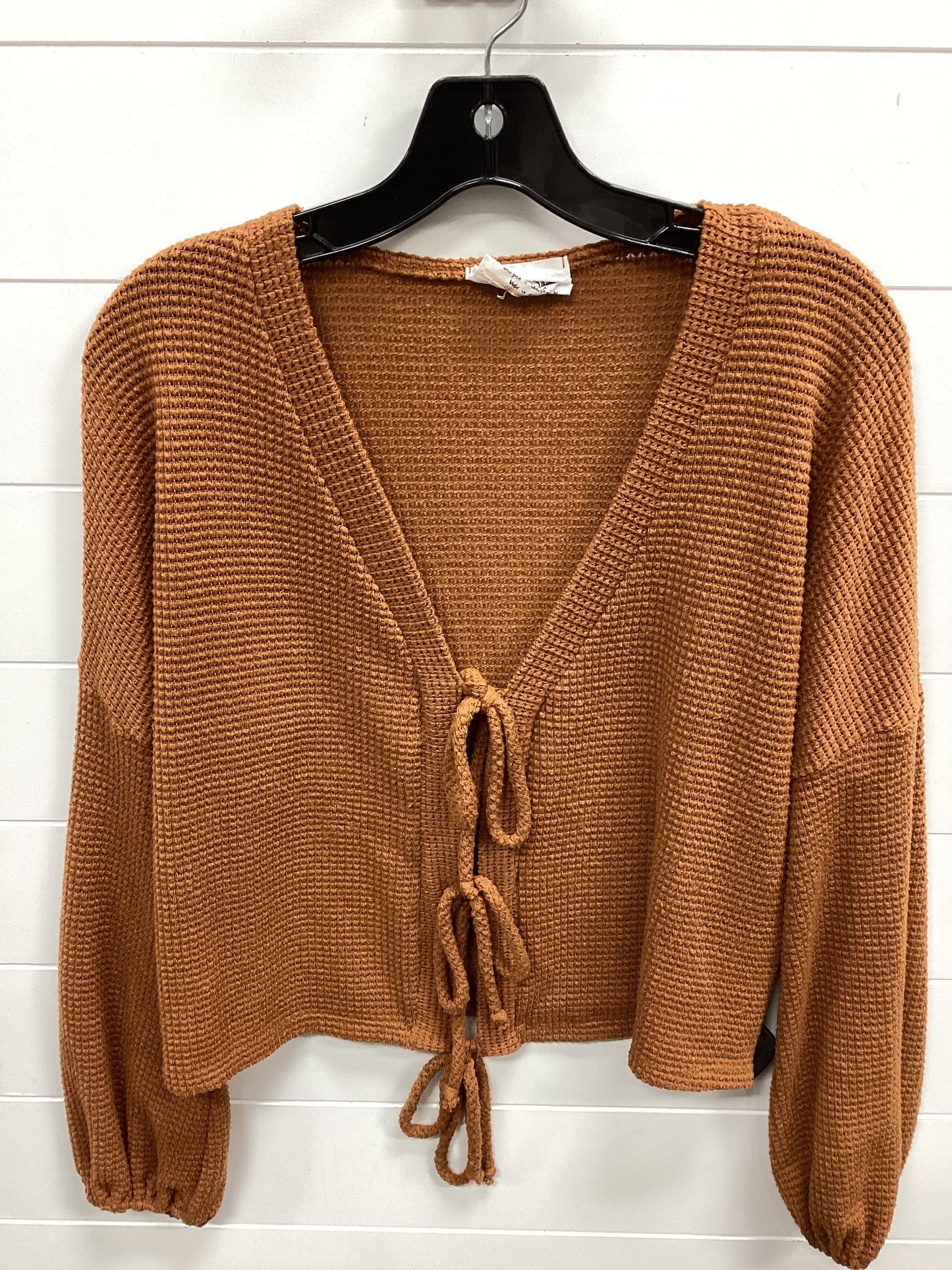 Top Ls By Sadie & Sage In Brown, Size:M