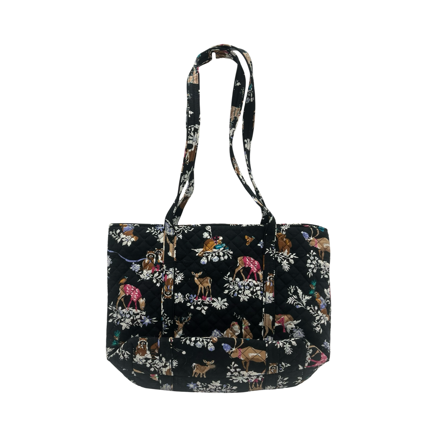 Handbag By Vera Bradley In Black, Size:Medium