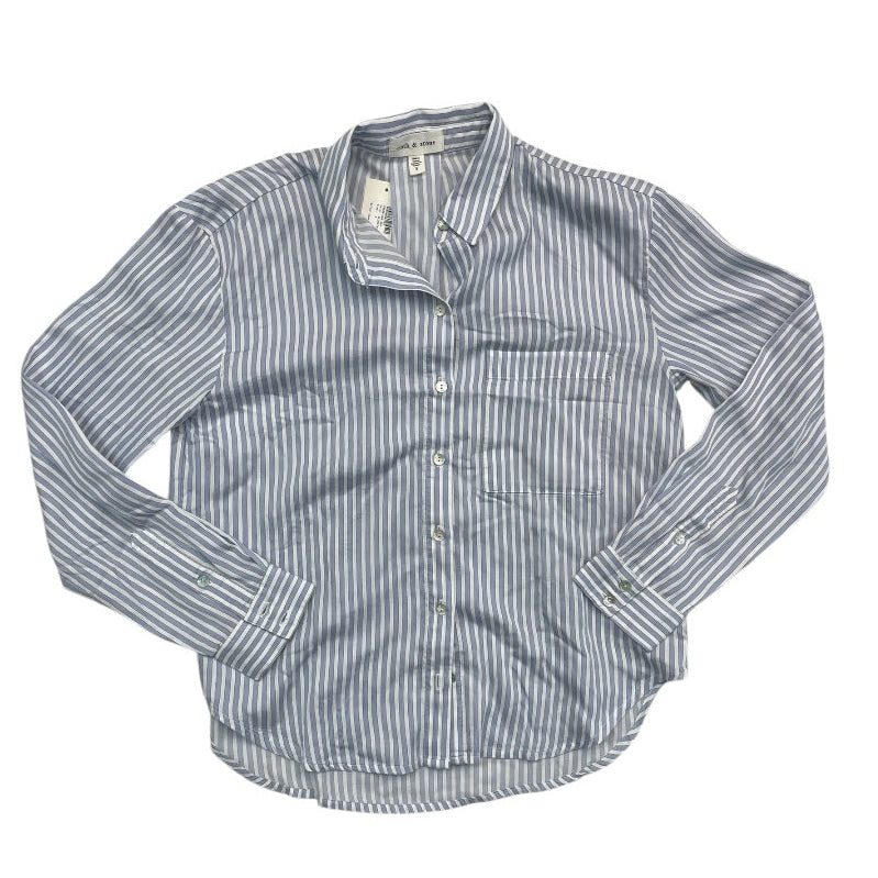 Top Ls By Cloth & Stone In Blue, Size:S