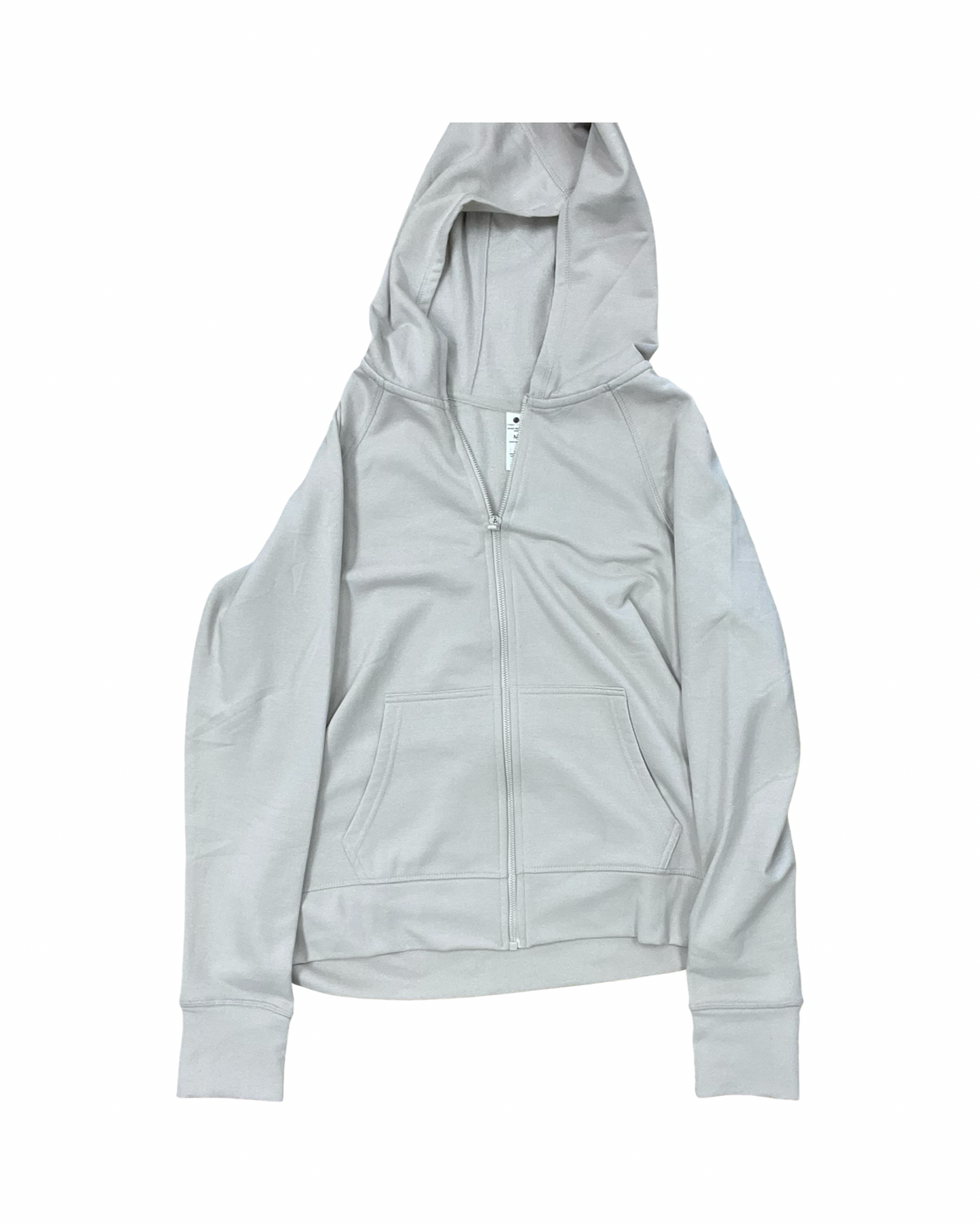 Athletic Jacket By Yogalicious In Tan, Size:M