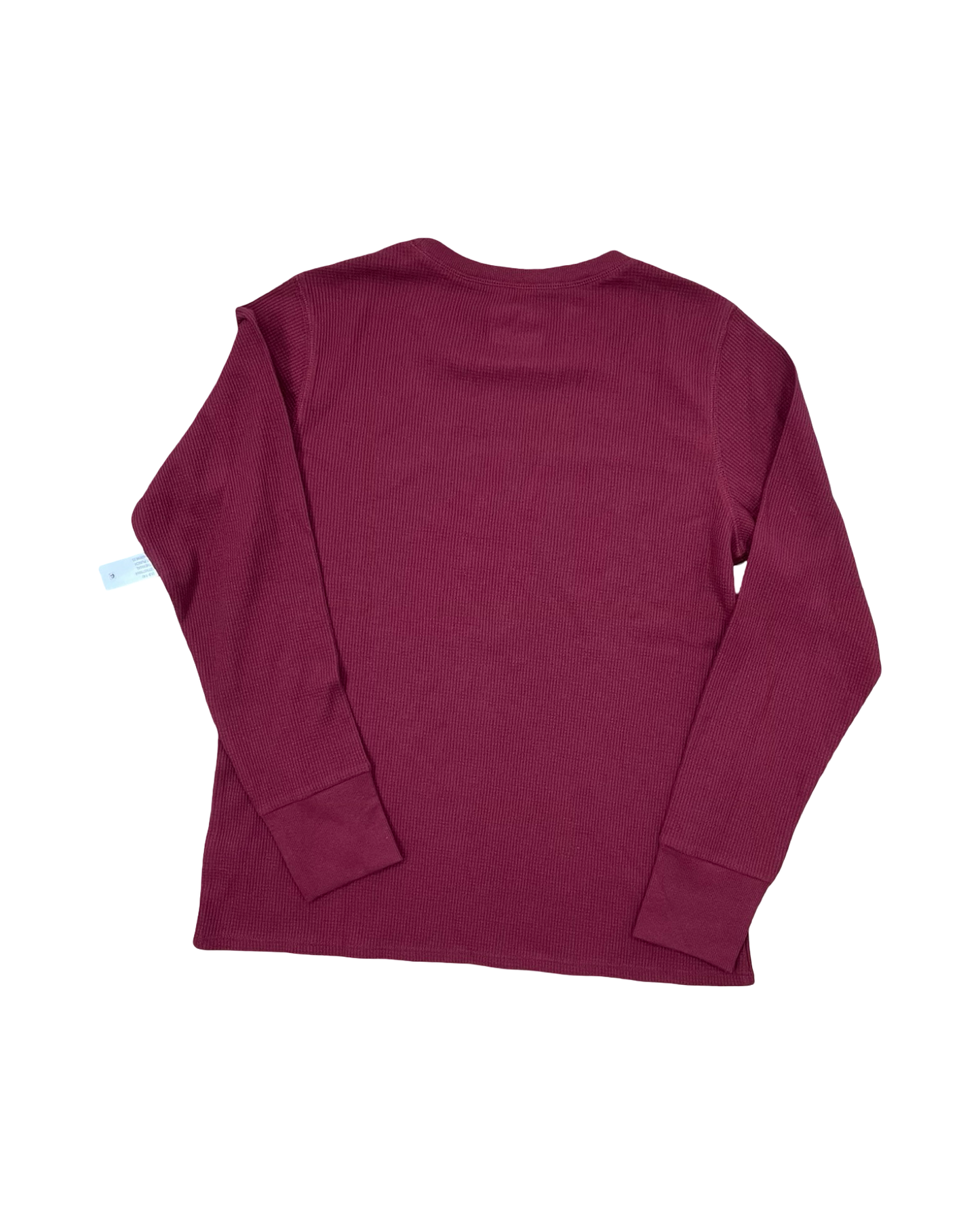 Top Ls By Time And Tru In Red, Size:L