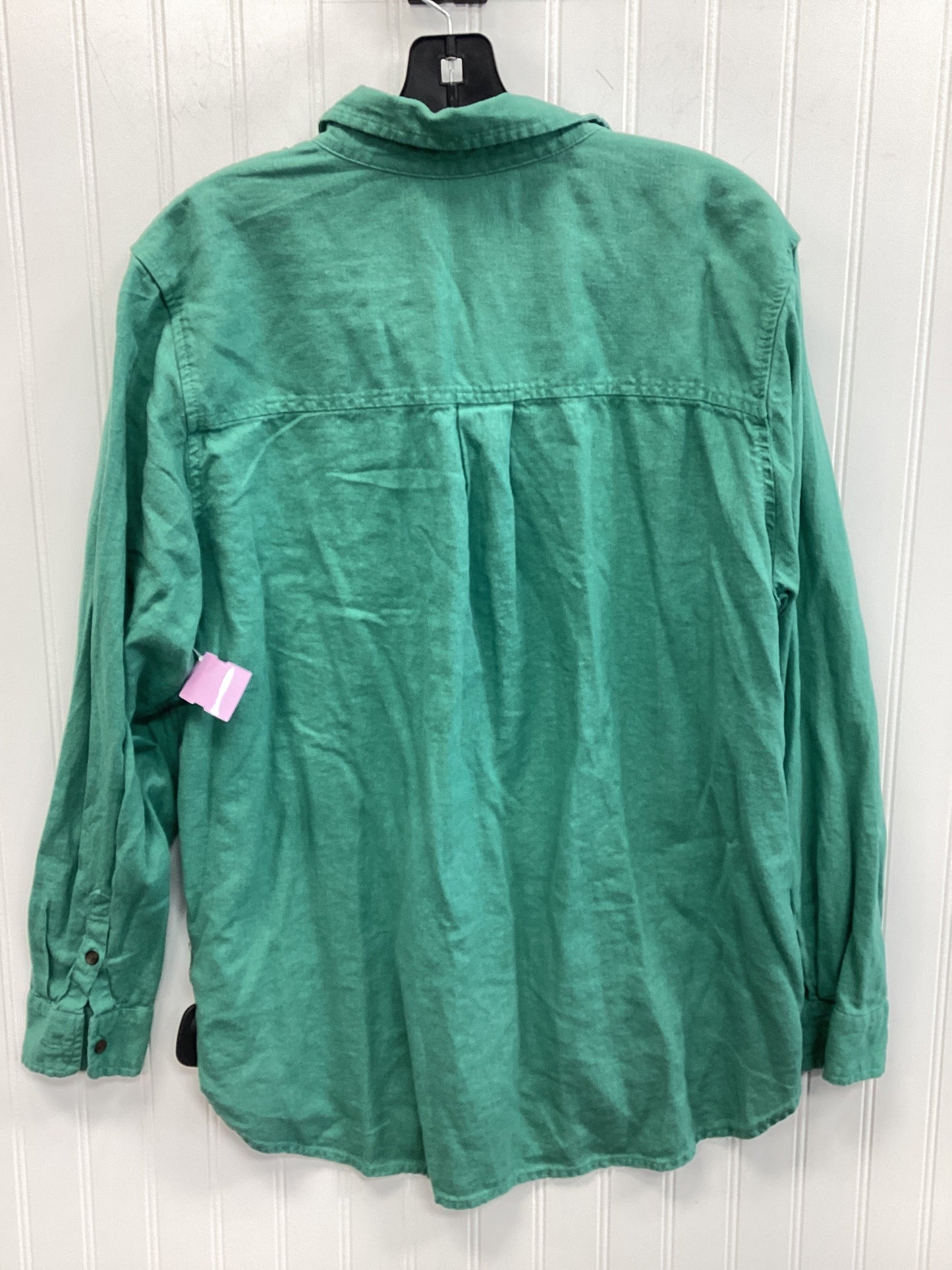 Top Ls By Universal Thread In Green, Size:L