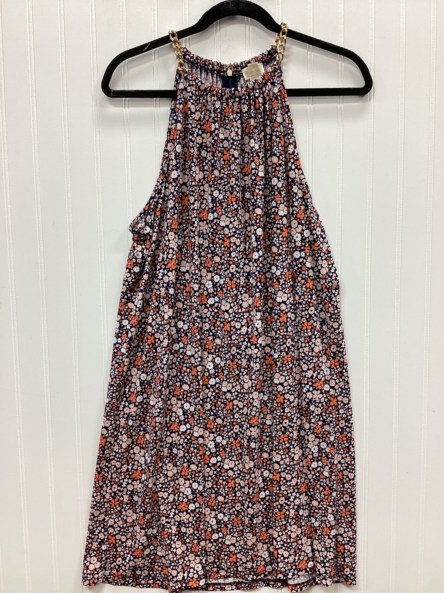 Dress Casual Midi By Michael By Michael Kors In Multi, Size:Xl
