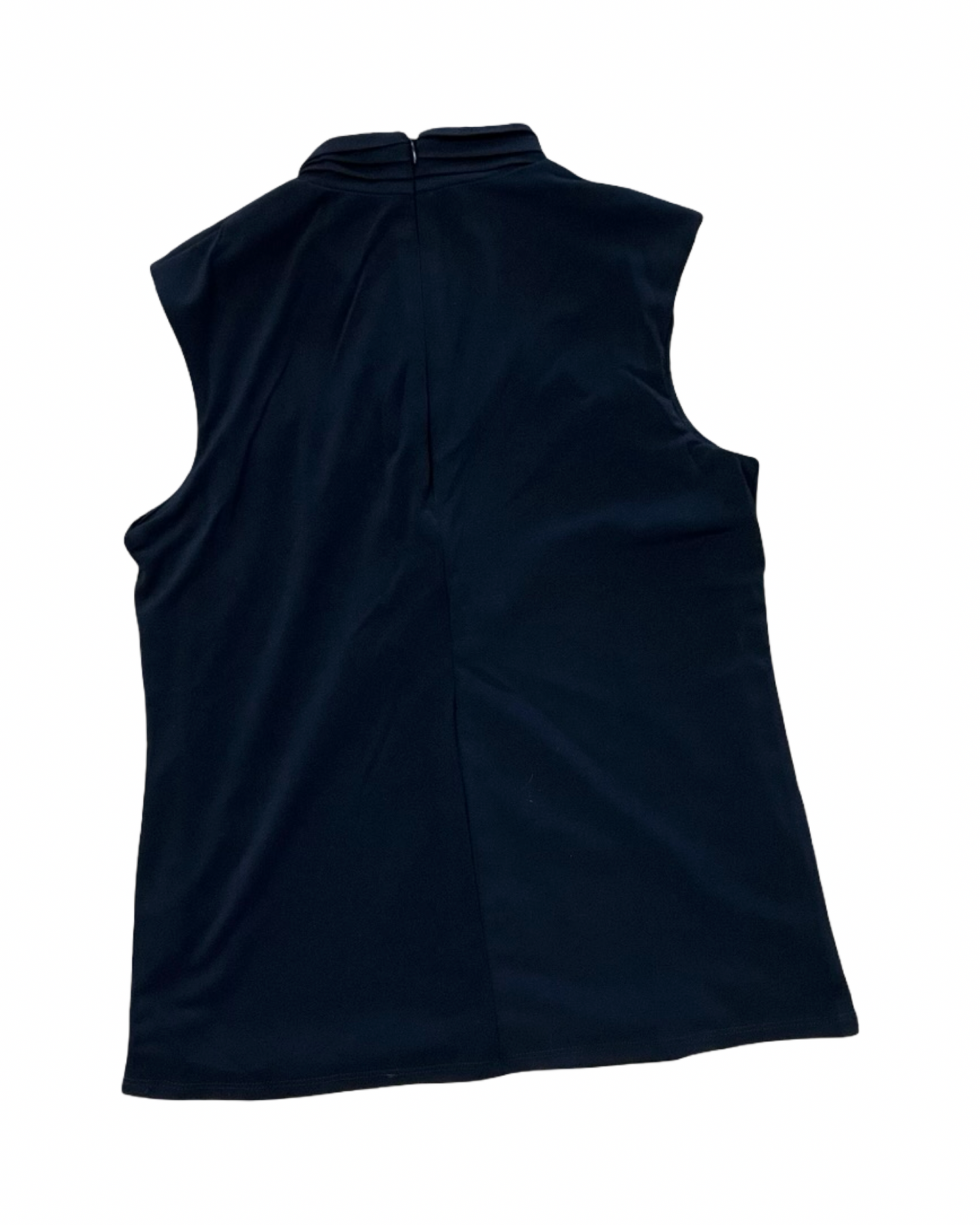 Top Sleeveless By T Tahari In Black, Size:Sp