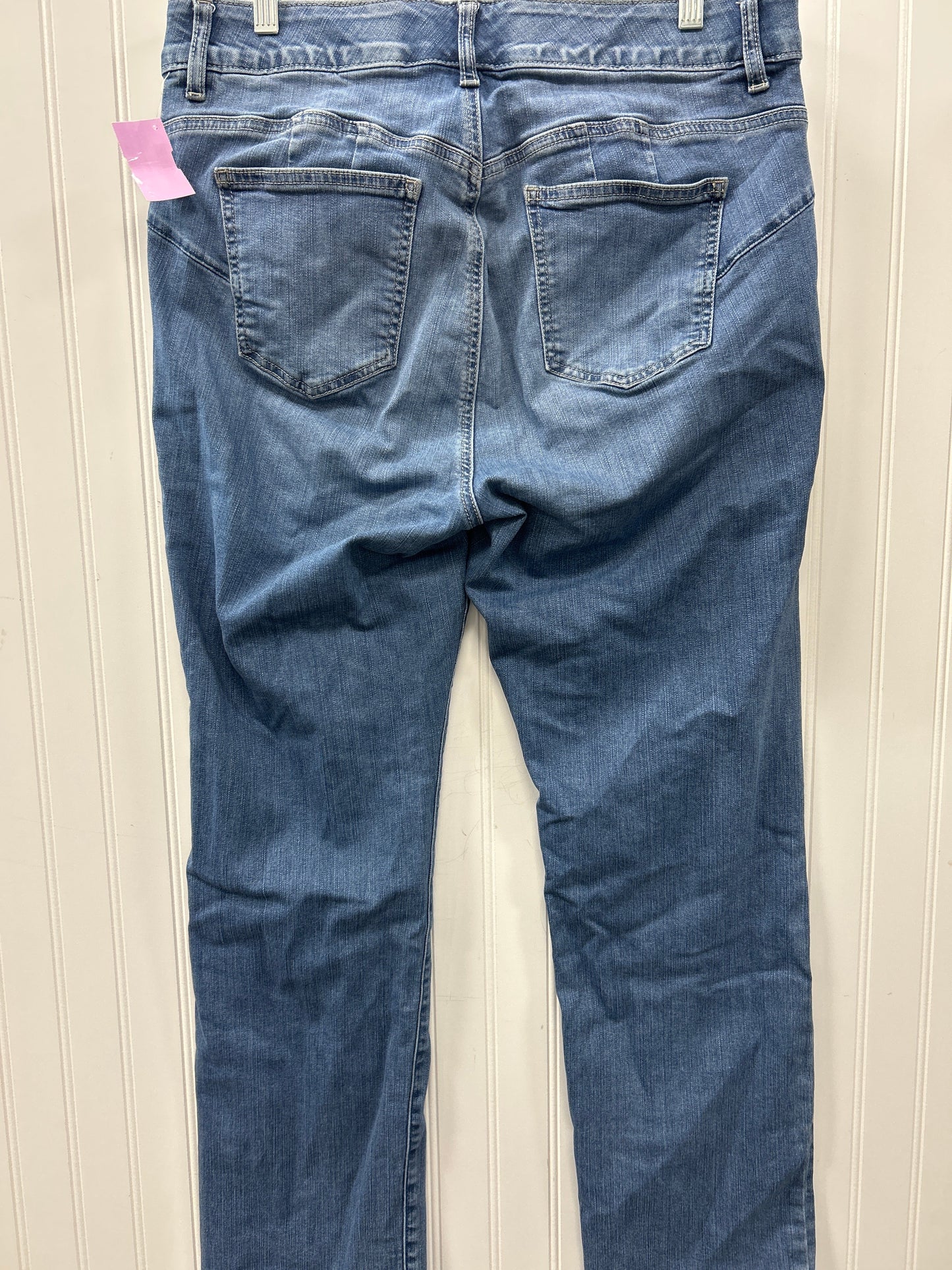 Jeans Straight By Torrid In Blue Denim, Size:12