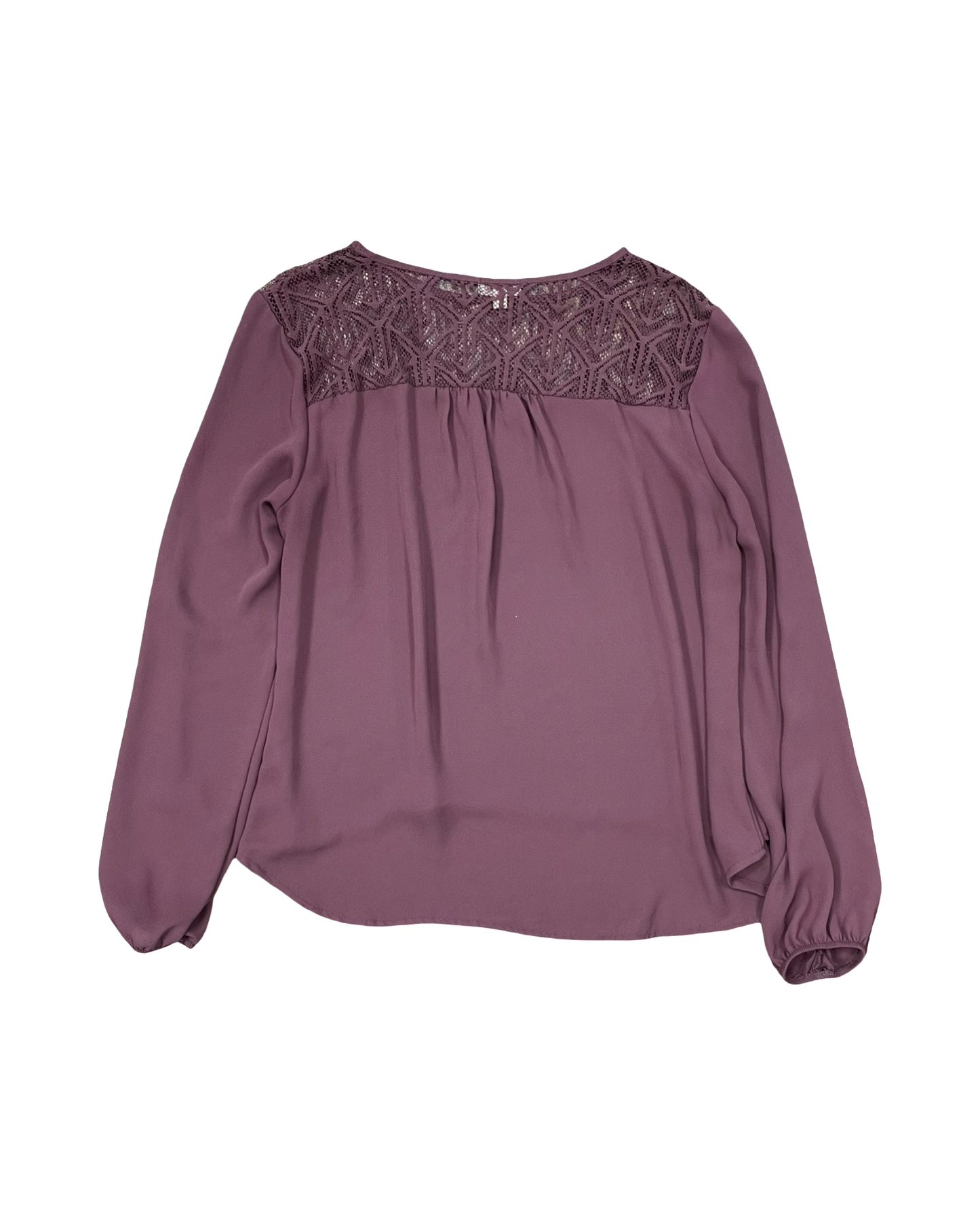 Top Ls By Lily White In Maroon, Size:M