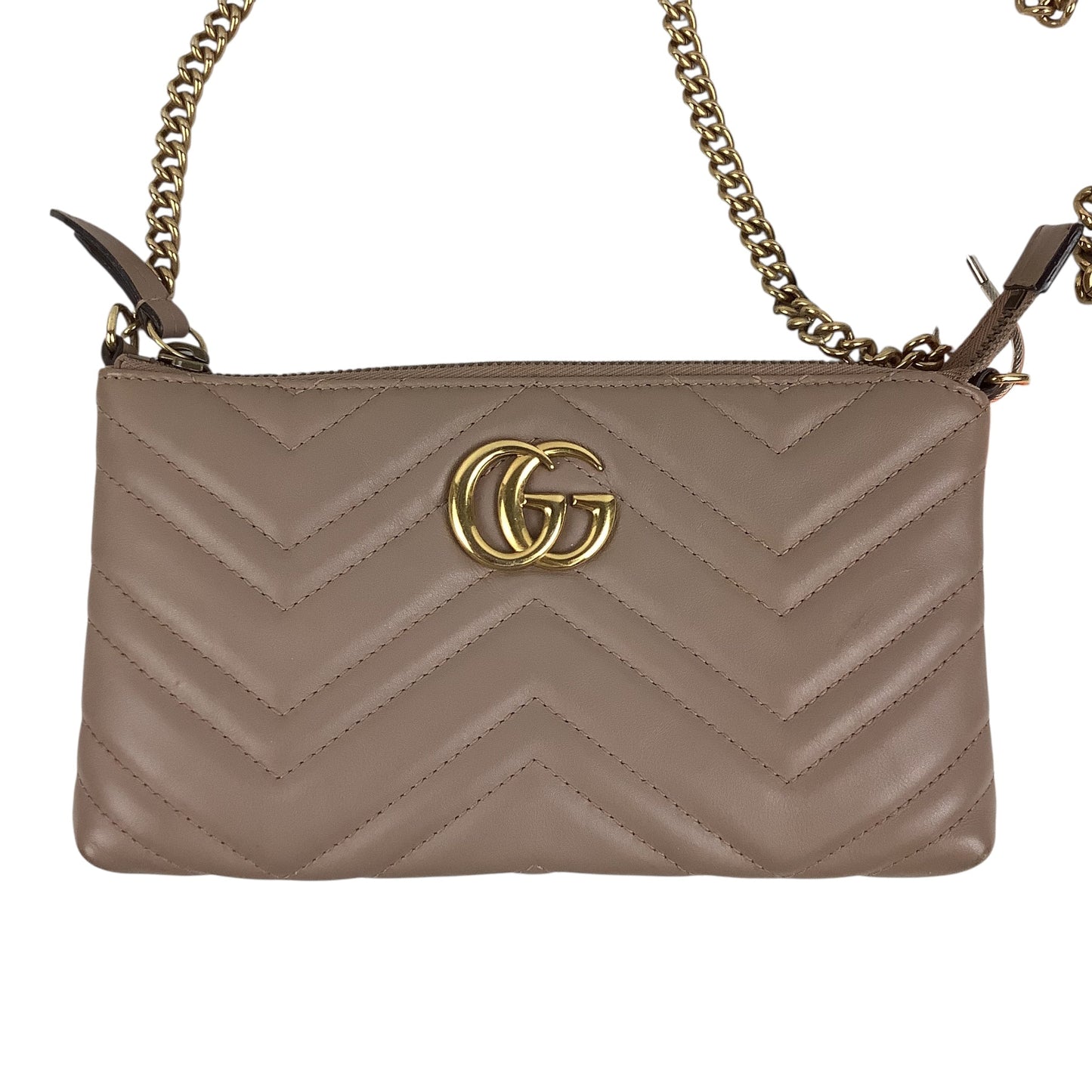 Crossbody Luxury Designer By Gucci, Size: Medium