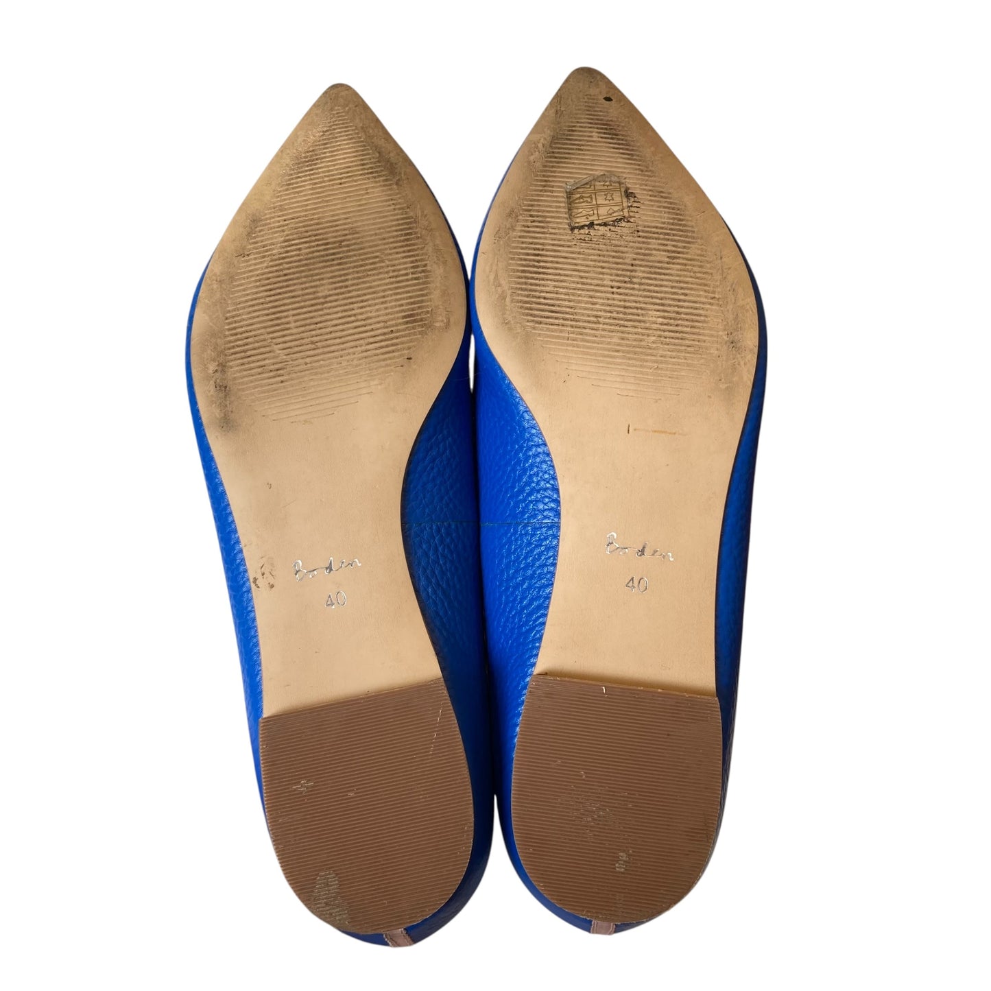 Shoes Flats By Boden In Blue, Size:9.5