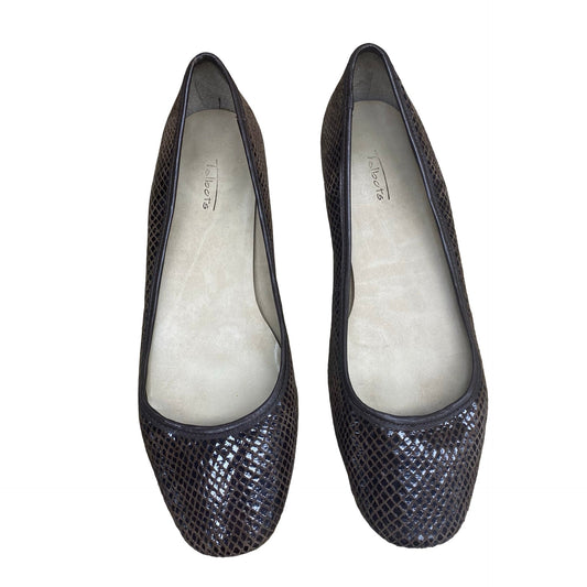 Shoes Flats By Talbots In Brown, Size:8.5