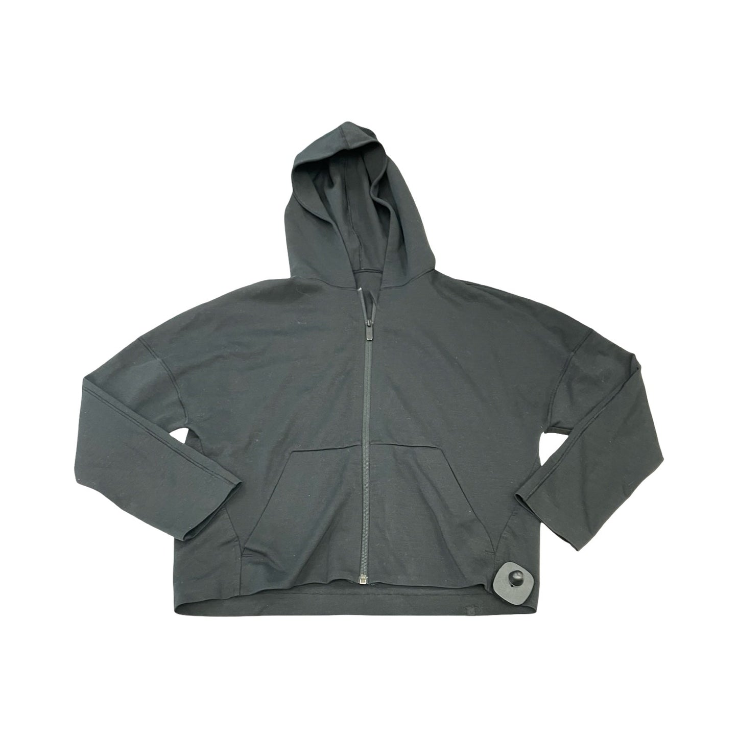 Athletic Jacket By Lululemon In Black, Size:2