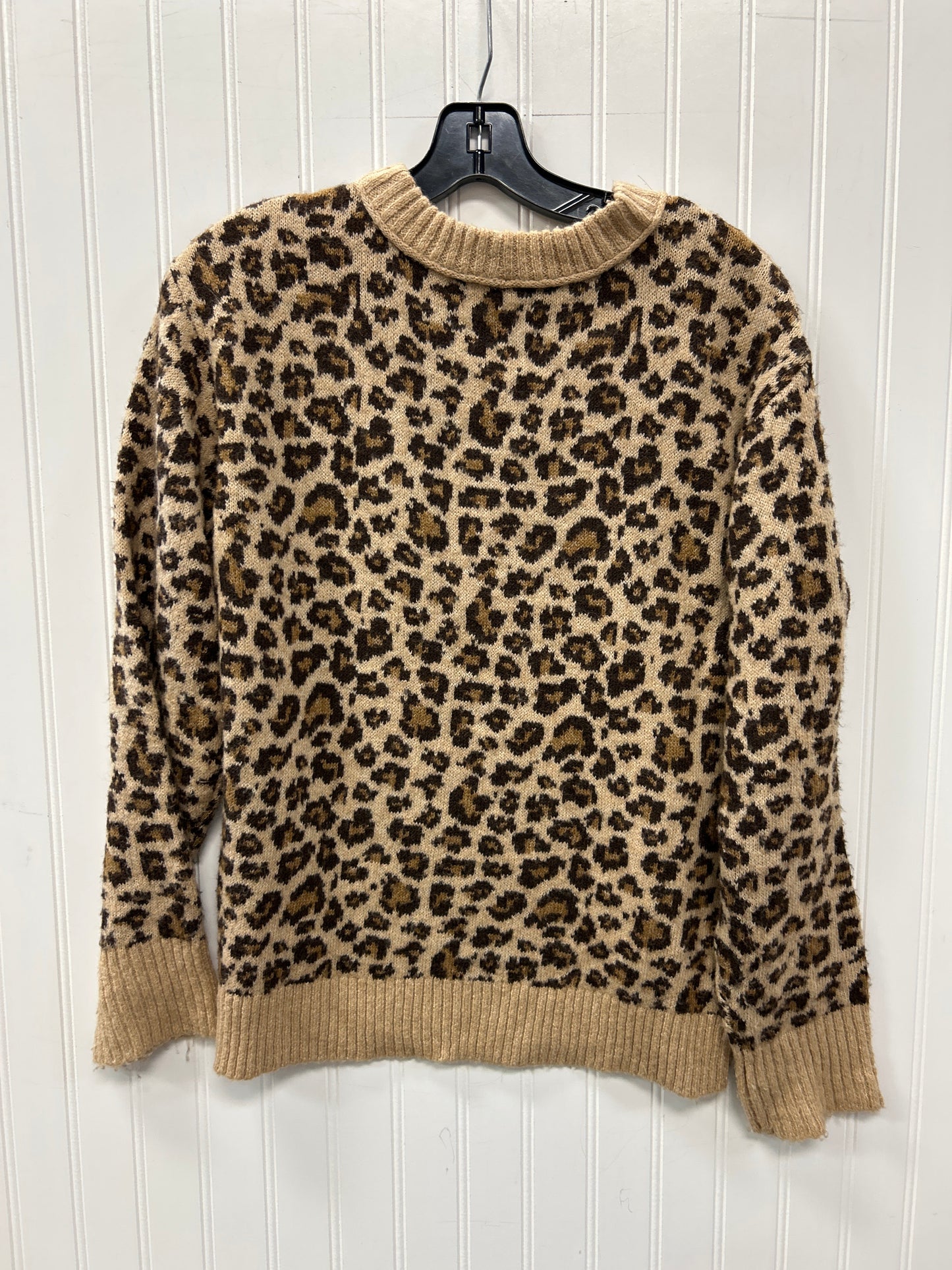 Sweater By American Eagle In Animal Print, Size:Xs