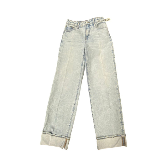 Jeans Straight By Express In Blue Denim, Size:2