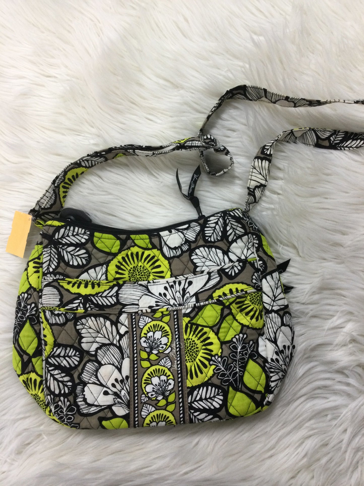 Handbag By Vera Bradley In Green, Size:Large