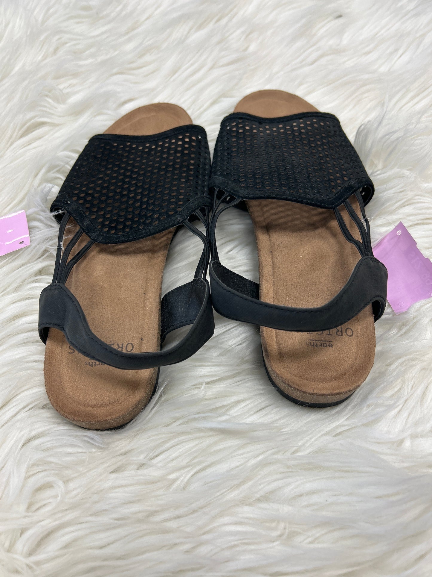 Sandals Flats By Earth Origins In Black, Size:8.5
